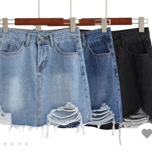 Jean Skirt